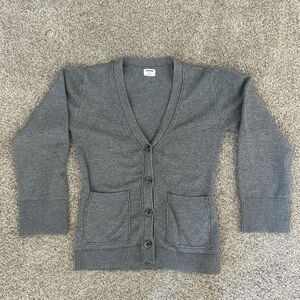 Cotton On v neck cardigan sweater. Thick and soft. Academia. Preppy. Pockets. S